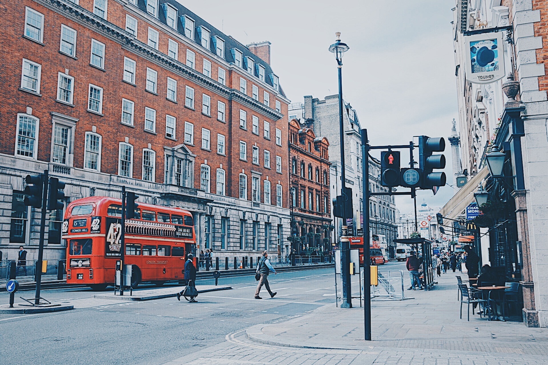 走在倫敦街頭到處都飄散著濃濃的英倫氛圍。