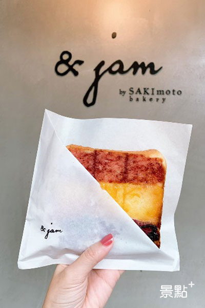 嵜SAKImoto Bakery的外帶生吐司也相當適合拍照打卡。（圖／景點家張盈盈）