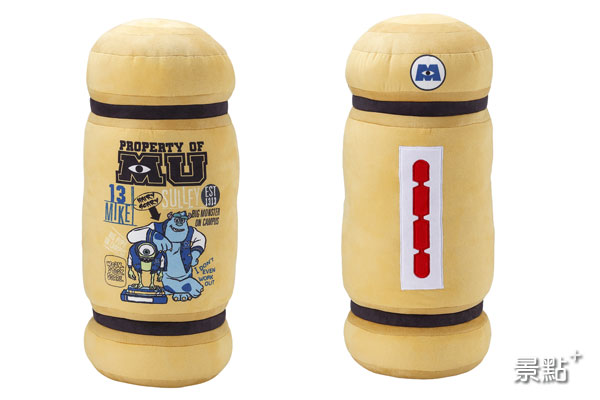 HOLA迪士尼系列Monsters造型抱枕 驚嚇罐。