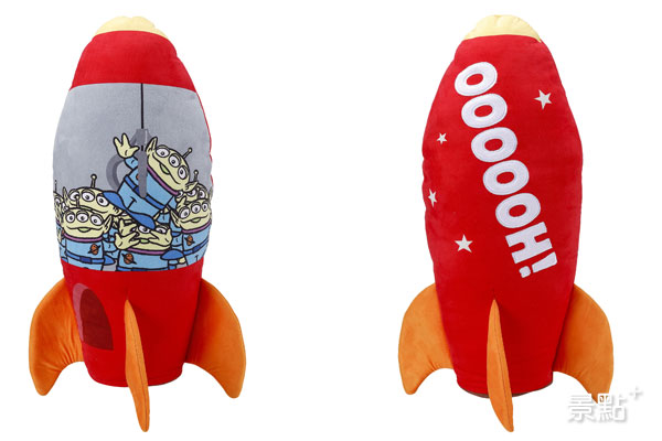 HOLA迪士尼系列Toy Story造型抱枕 火箭。