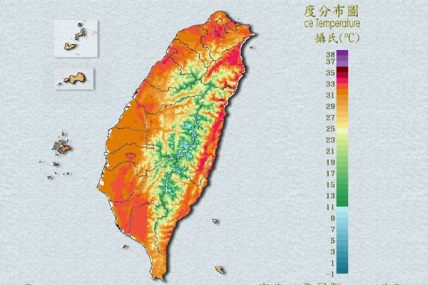 全台各地高溫達33度！紫外線飆高留意焚風