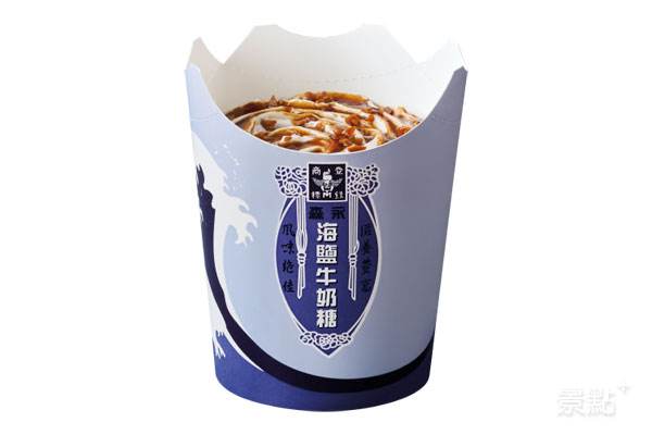 「森永海鹽牛奶糖冰炫風」嚴選台灣在地海鹽，以獨特的海鹽焦糖顆粒，融入香醇的森永牛奶糖醬與奶香冰淇淋。