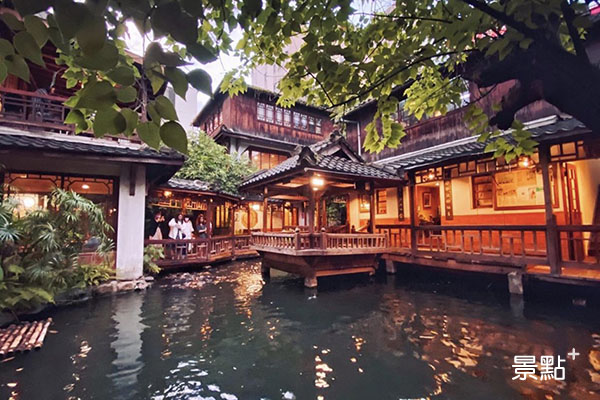 傳統中式庭院餐廳。(圖／bartpinyao)
