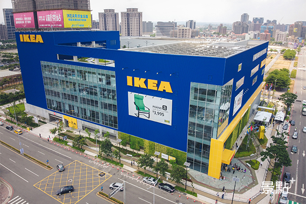 IKEA新桃園店空拍圖。（圖／景點家謝明軒）