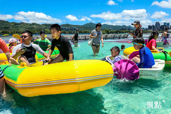 「2020臺北河岸童樂會—熊讚水樂園」8月14日起盛大登場。(圖／台北市政府，以下同)