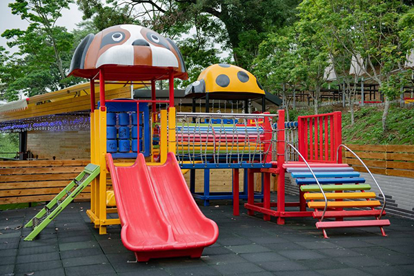 園區最近陸續新增兒童遊戲區 (圖／翠墨莊園)