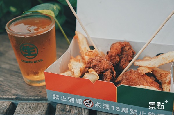 繼光香香雞推出啤酒炸雞新品，攜手台灣啤酒18天生啤酒，堪稱最具台味的跨界合作。(圖／景點家廖維仁，以下同)