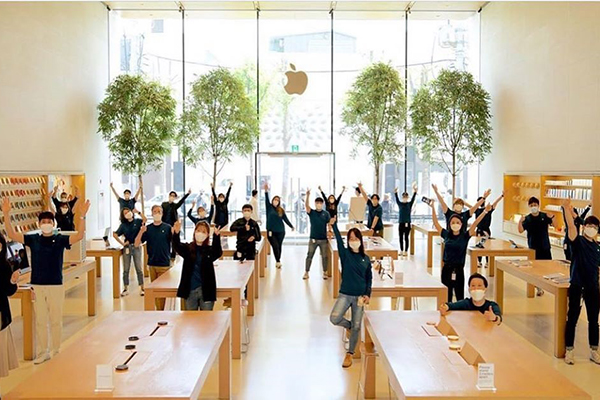 全球首見蘋果水上專賣店！號稱最美Apple Store