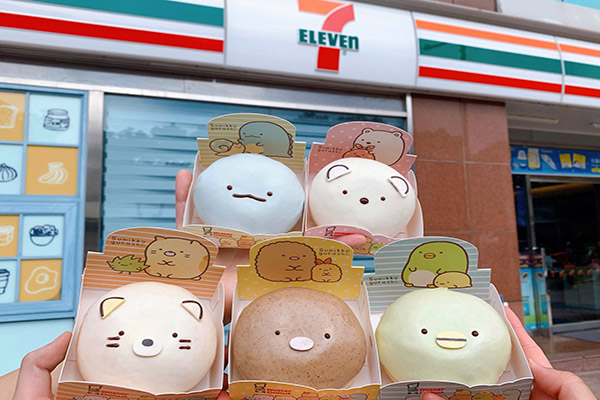 角落小夥伴甜甜圈7-ELEVEN 店中店同步販售。
