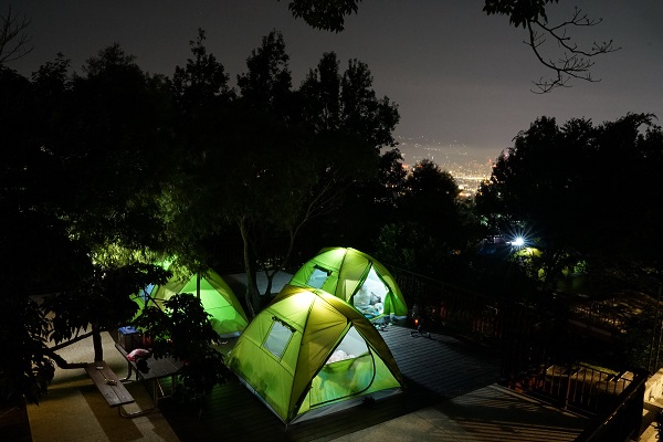 台北市大地處於10月份的假日舉辦2場次露營推廣活動「初露碧山」 (圖／台北市大地處，以下同)