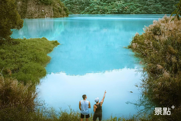 夢幻牛奶湖水庫大景！號稱南投最後一個秘境