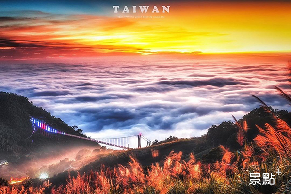 百萬級雲海壯闊如畫，連國外遊客、登山愛好者、攝影愛好者也大讚台灣山林美景。 (圖／imma_pon)