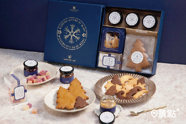 消費滿額可兌換「深夜裡的法國手工甜點」聖誕禮盒。（圖／桃園華泰名品城）