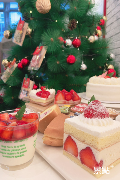 夢幻暖心草莓季！13款甜點陪伴大家一起倒數過聖誕 。