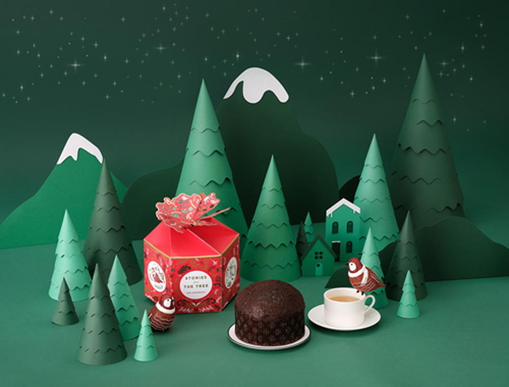 半島精品店引進歐洲傳統聖誕風情，首度在台推出「義式巧克力麵包」