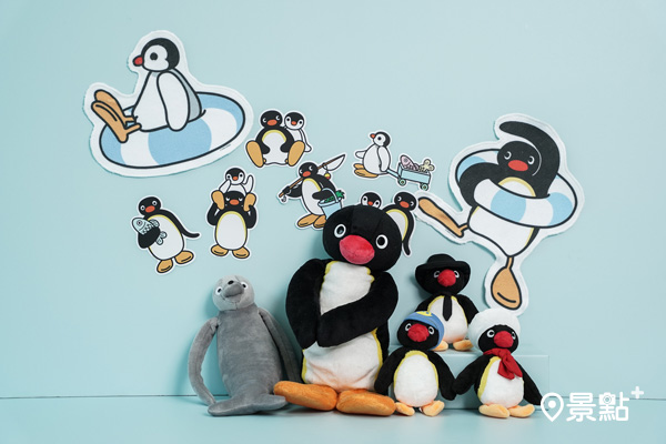 企鵝家族親子系列商品。
