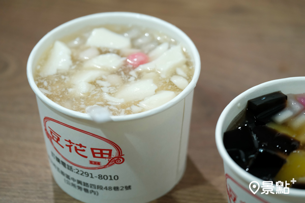 豆花田是五股在地看似一般甜湯店，吃過的都有好評。