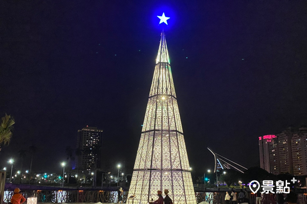 2020台南聖誕燈節。(圖／台南市政府)