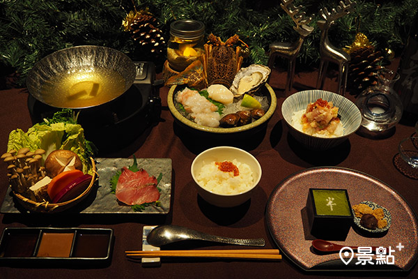 日本橋海鮮丼辻半推出兩款全新冬令限定火鍋套餐。(圖／景點家張盈盈，以下同)