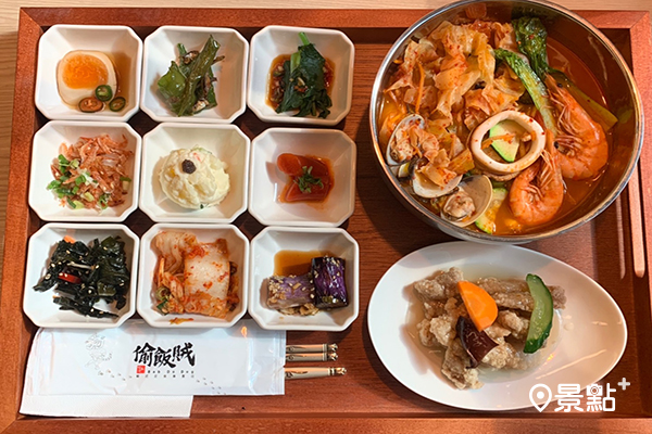 期間限定炒碼麵定食。