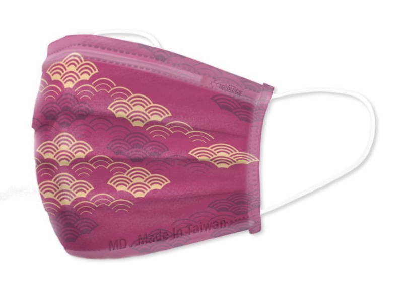 美德醫療推出全新限量新年獻禮紅包款口罩。(圖／美德醫療，以下同)