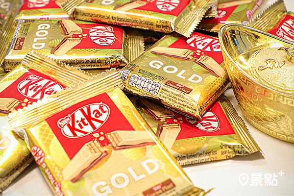 雀巢奇巧KitKat黃金巧克力威化，售價39元。