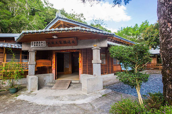 安通溫泉保留了完整的日式木造平房建築。 (圖／花東縱谷國家風景區，以下同)
