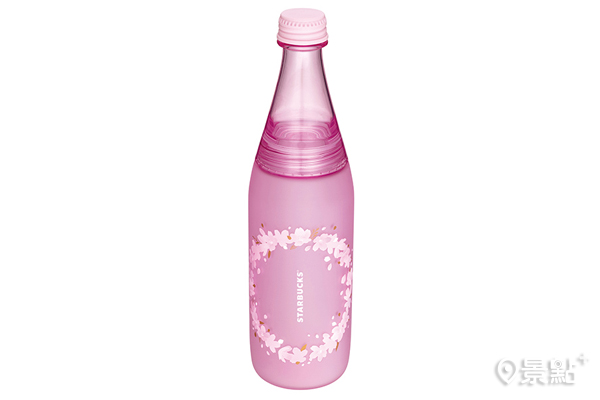 春櫻花冠酒瓶冷水壺，售價$600。<博客來平台首賣>