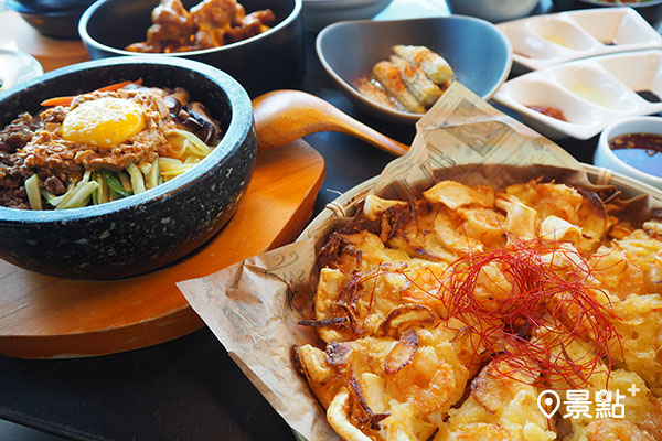 經典韓食料理菜色相當豐富。