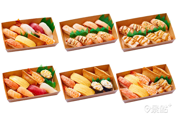 不敢吃生食的大小朋友也有熟食壽司或兒童餐盒可選擇。