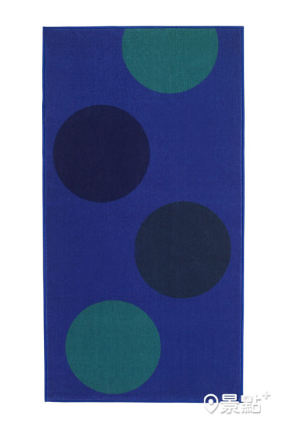 LJÖRSLEV短毛地毯, 藍色/綠色-原價$ 799、線上購物優惠$559