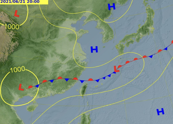 梅雨鋒面報到！八縣市豪雨特報一週氣象