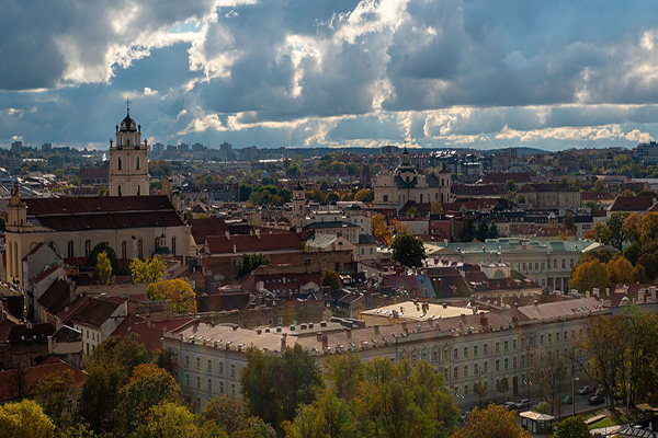 立陶宛首都維爾紐斯。(圖/ Pixbay)