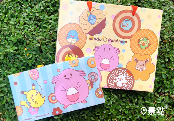 Mister Donut 攜手Pokémon 推出寶可夢中秋禮盒。（圖／Mister Donut ，以下同）