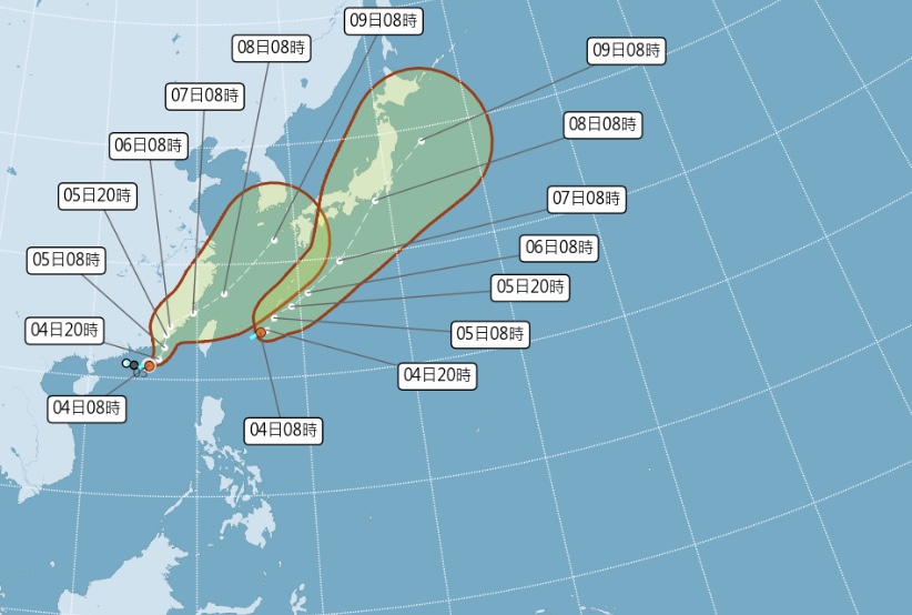 盧碧颱風生成！大雨特報另一颱銀河恐生成