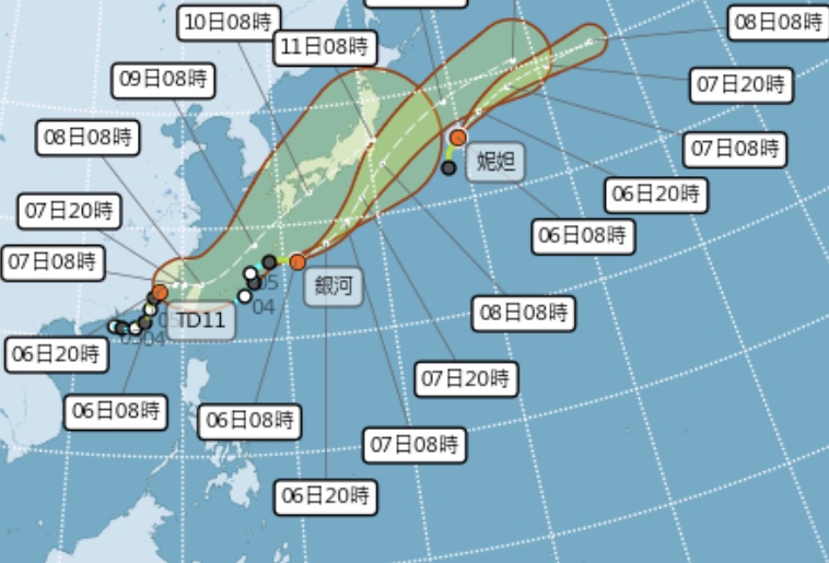 防盧碧回馬槍！三颱成形一週天氣概況先看