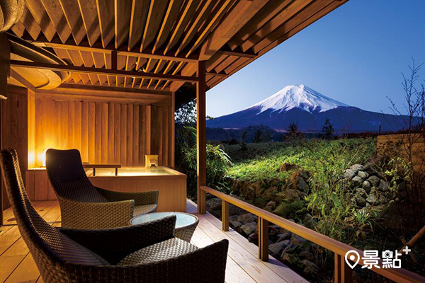「 2021深受旅客喜愛獎」金獎之一，日本富士山溫泉別所莎莎飯店。