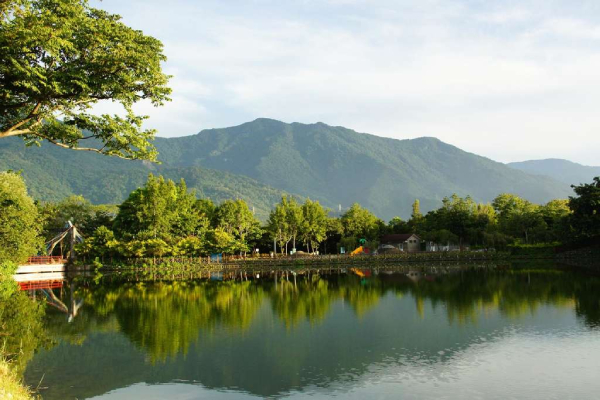 帶狀人工湖 (圖／台東縣政府)