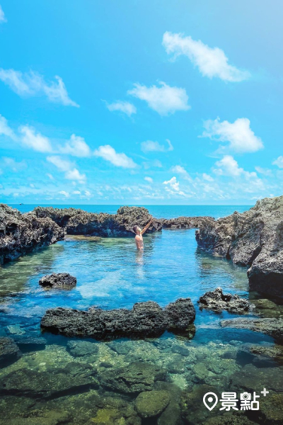 小狗灣有白沙貝殼、珊瑚礁以及清澈透明的海水 (圖／taki788778)