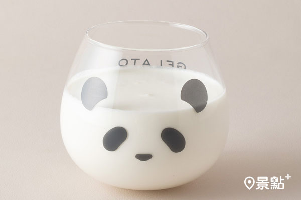 熊貓玻璃杯 NT$680，上市日：9月底。（圖／gelato pique café）