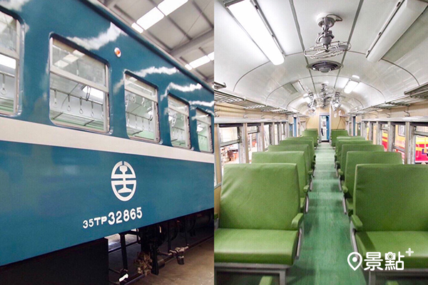 台鐵歷史最悠久的客車整修後，轉型懷舊觀光列車。（圖／雄獅旅遊，以下同）