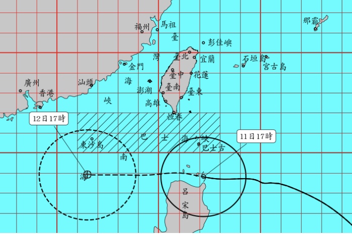 圓規颱風外圍環流影響！豪雨特報開工日注意天氣
