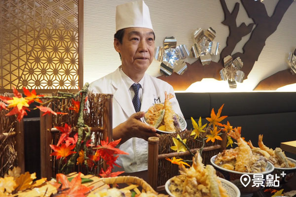 美福大飯店晴山日本料理料理長湯本誠設計開發的秋季限定菜單，把握時間品嚐。