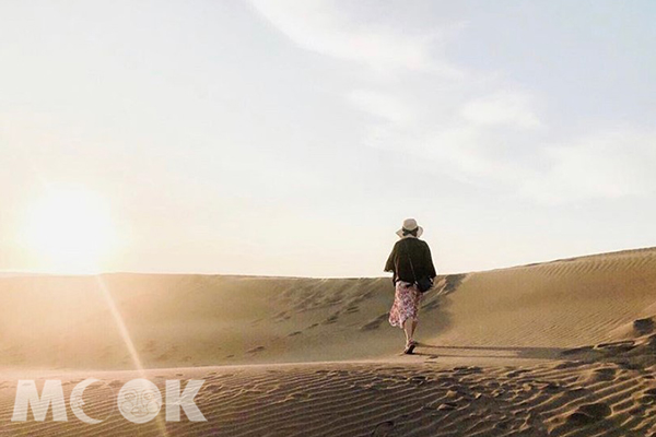 宛如走進撒哈拉沙漠般的孤寂美景 (圖／miss9290)