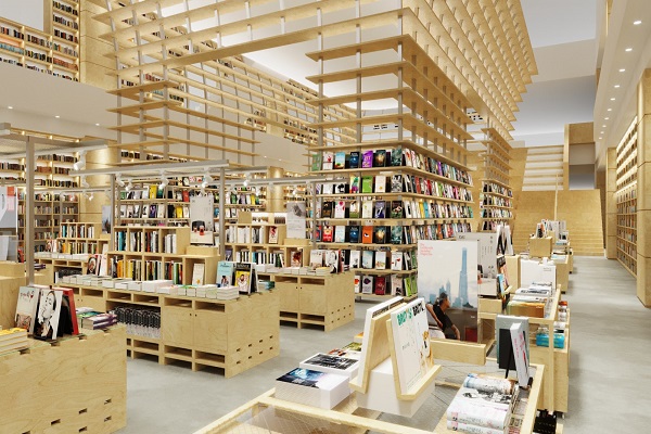 全球唯一採「挑空設計」的蔦屋書店