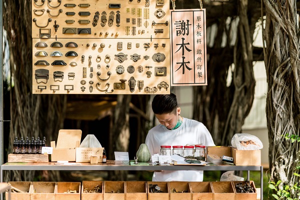 這次市集召集了13個金澤市在地工藝品牌，規劃出一系列日本選物展區。