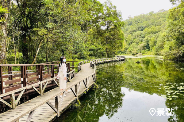 想讓自己沉浸在一望無際的綠意，宜蘭的福山植物園是絕佳的選擇之一。 (圖／pearrr.tw，以下同)