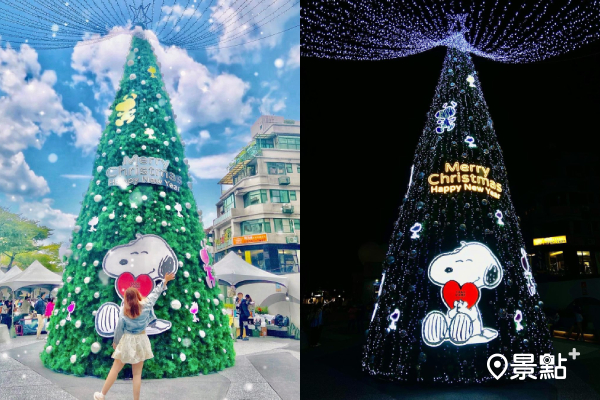 台北中山區悄悄點燈聖誕裝飾 (圖／gominkin)