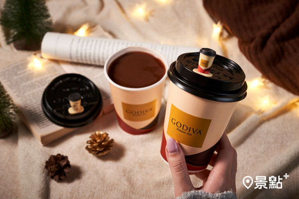 GODIVA全新口味熱巧克力於12月1日在7-ELEVEN販售。(圖／GODIVA，以下同）