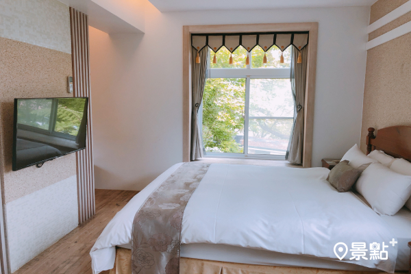 「景大渡假莊園」客房乾淨整潔，更有獨棟房型可供選擇。